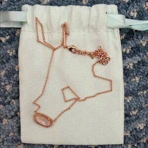 Kendra Scott Elegant Rose Gold Necklace